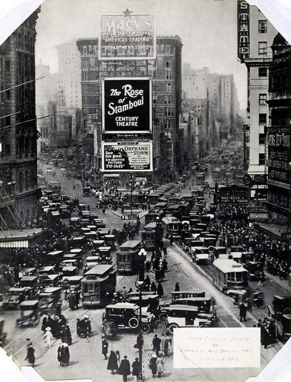 Tad Times Square 1922 Autors: Advocate Ņujorka: tad un tagad