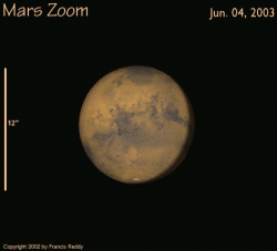 2003 gada bildes kurās ir... Autors: Al Capone Planēta Marss pietuvosies ļoti tuvu Zemei