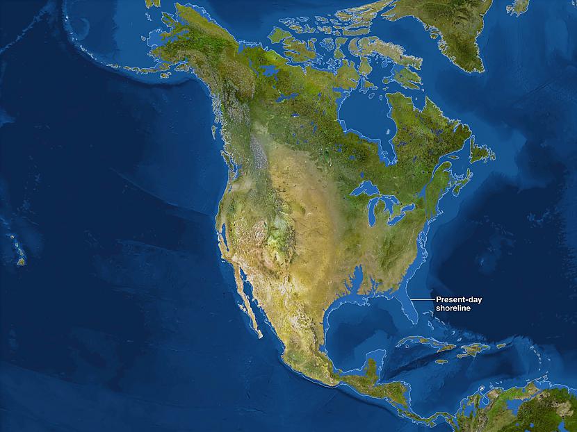 Ziemeļamerika Visa Atlantijas... Autors: Fosilija Ja izkustu visi pasaules ledāji