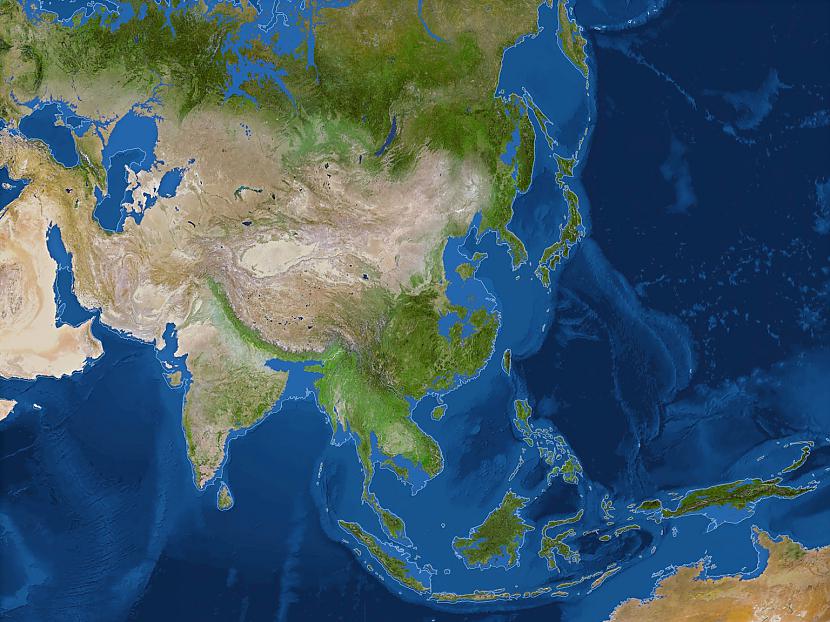 Āzija Zemē ko apdzīvo 600... Autors: Fosilija Ja izkustu visi pasaules ledāji