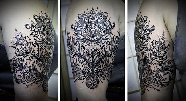  Autors: chokeONsmoke tattoos by David Hale. Part 2.