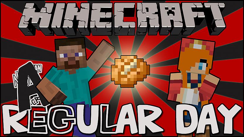  Autors: EndermenStudios A Regular Day in Minecraft