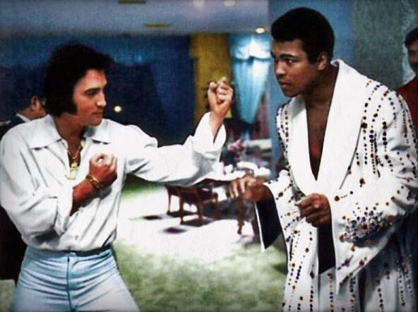 Elvis Preslijs ar Muhamedu Ali... Autors: Sprinteris Vēsturiskas Bildes 3