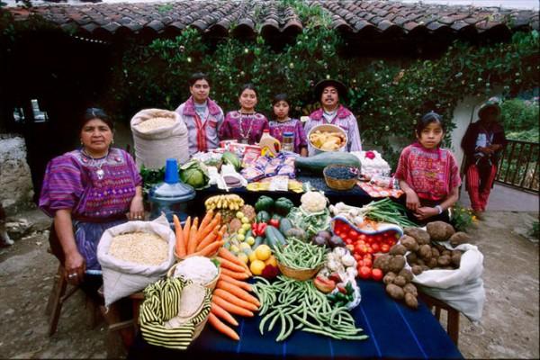 Gvatemala Mendosu ģimene... Autors: Raziels Ko apēd nedēļā