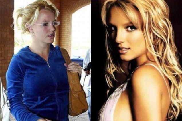 Britnija Spīrsa Britney Spears Autors: Raacens Slavenību reālais izskats