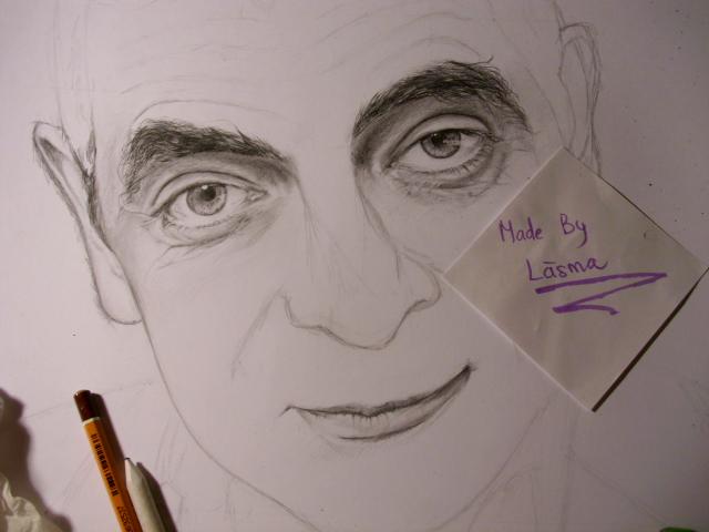 Es scaronajā vietā gribēju... Autors: Ostina Zīmējums - šoreiz Rowan Atkinson