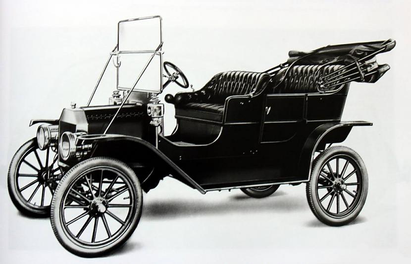 1908gads Ford modelis T Autors: Werkis2 Elektrisko automobiļu vēsture 1835. - 2013.