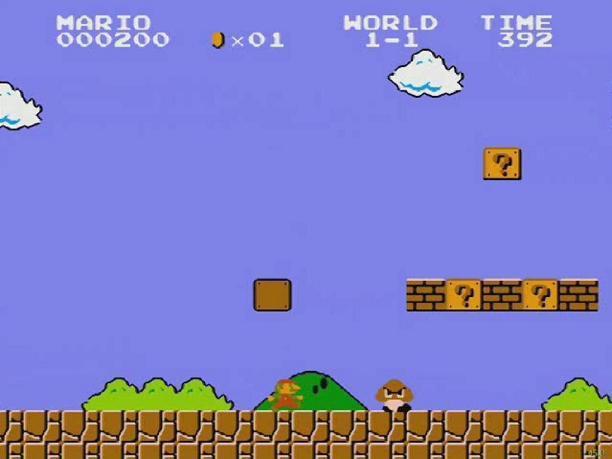 1985gads Super Mario... Autors: Werkis2 Datorspēļu vēsture (1887.-2015) + Interesanti FAKTI (Citur vairāk neatradīsi !)