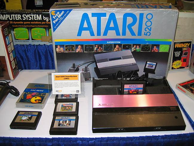 1982gads Atari 5200 Autors: Werkis2 Datorspēļu vēsture (1887.-2015) + Interesanti FAKTI (Citur vairāk neatradīsi !)