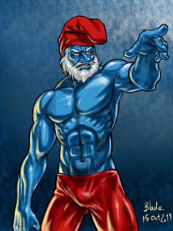 Smurfu tēvs  Papa smurf... Autors: Pasaules iedzīvotājs Multfilmas dzīvē!