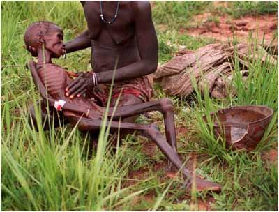 Pasaulē ik gadus badā mirst... Autors: Fosilija Pasaulē pusbadā vai badā ik gadu dzīvo 852 miljoni cilvēku!