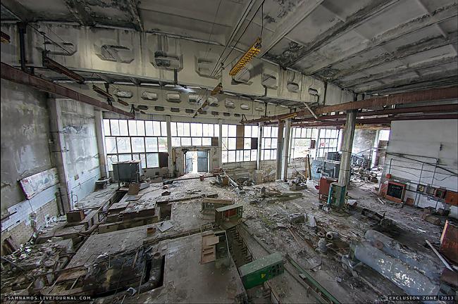 Varbūt scaronīs darbnīcas... Autors: kaashis Rūpnīca Černobiļā