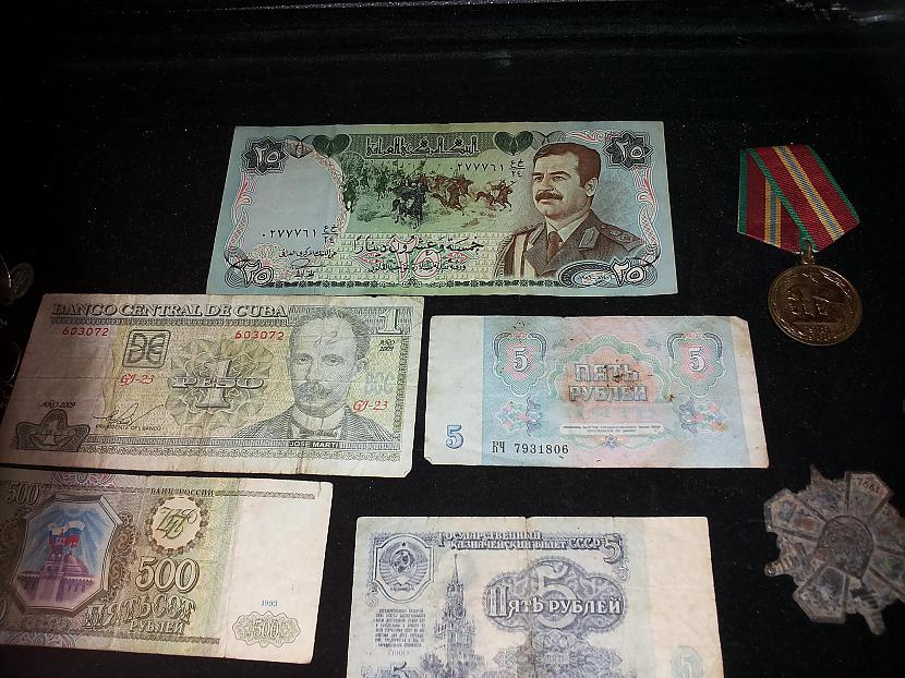 Kubas naudaszīmi vīrs dabuja... Autors: smilšupele Monētas un šis tas.