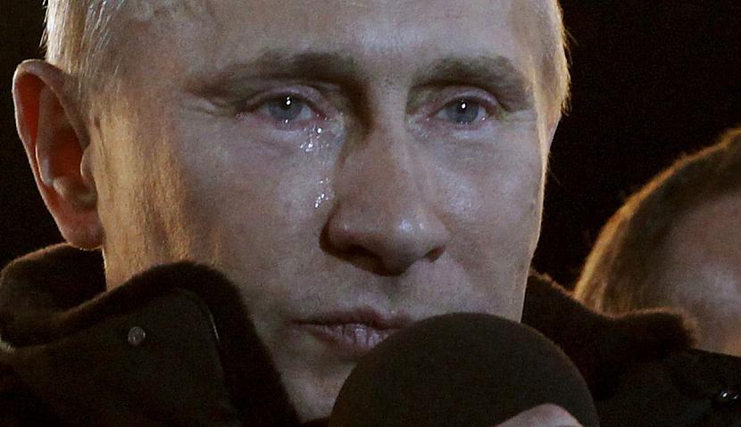 Vladimirs Putins raud uzzinot... Autors: Mūsdienu domātājs Pēdējā laika iespaidīgākie foto!