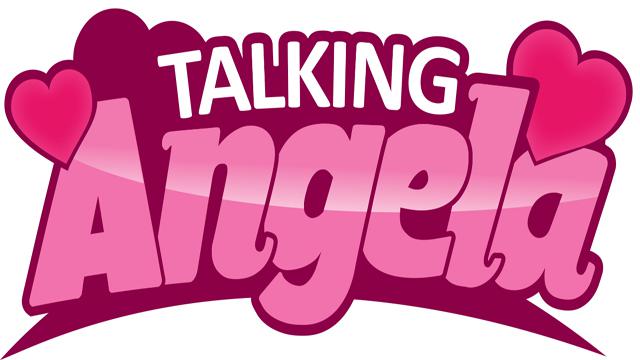 Talking angels. Говорящая Анджела логотип. Анджела надпись. Логотип Талкинг.