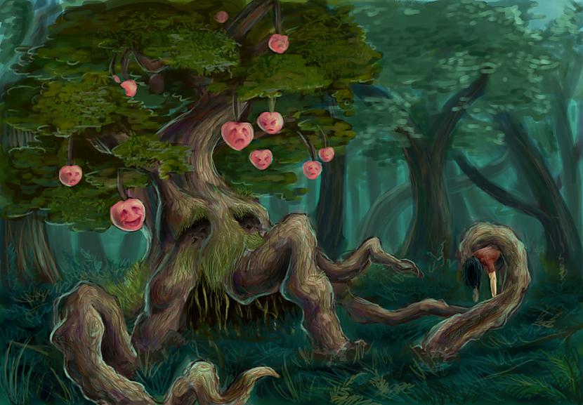 Jinmenju Lai gan augļu... Autors: daeron 10 leģendas par mitoloģiskajiem kokiem
