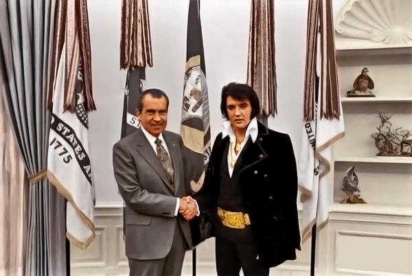Elviss Preslijs un Amerikas... Autors: Karalis Jānis 15 Vēsturiski, krāsainie foto.