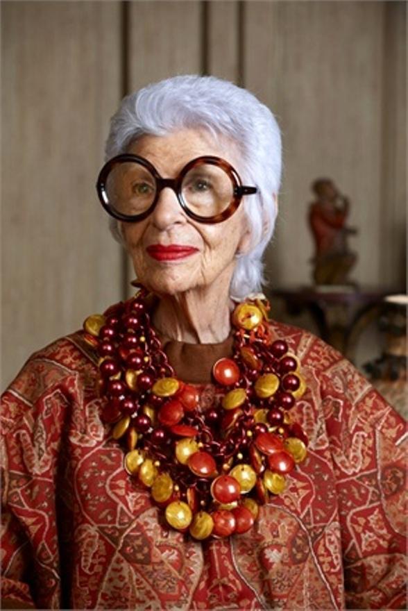 laquoJa tu saliec kaut ko kopā... Autors: sviestapika Iris Apfel