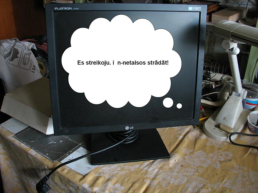 Pirmā daļa monitora monologs  Autors: SalvatoreMundi LCD monitora remonts- jautrāks izklāsts.