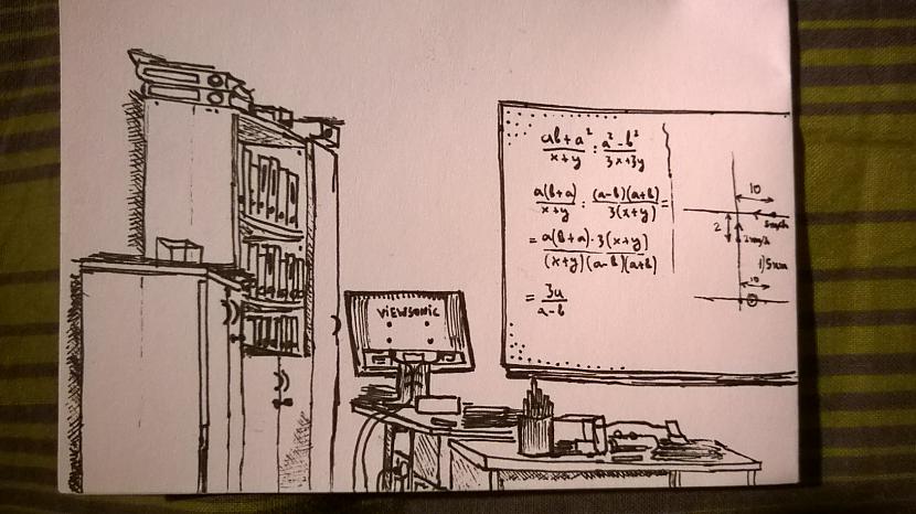 1 Ģimnāzijas matemātikas kursu... Autors: GUNDUDE Ko es daru stundās?