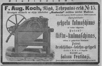 Latviescaroni ilgu laiku ir... Autors: Werkis2 Reklāma pirms 100 gadiem  laikrakstā "Latviešu Avīzes" (1822-1915).
