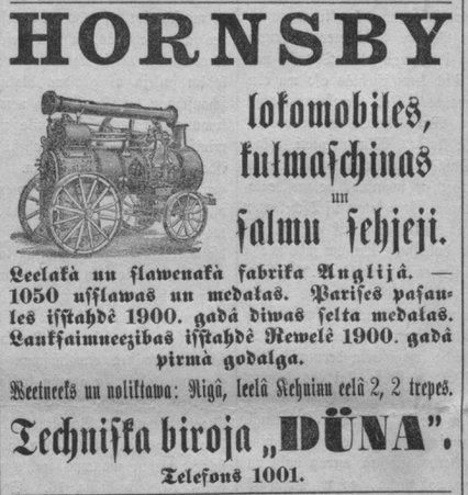  Autors: Werkis2 Reklāma pirms 100 gadiem  laikrakstā "Latviešu Avīzes" (1822-1915).