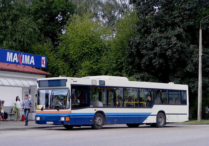 MAN NL262 ogres autobuss Autors: bobija Rīgas mikroautobusu satiksme,Ogres autobuss un Ekspress Ādaži autobusi