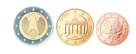 Vācijas Eiro Autors: GudraisLV Eiro monētas
