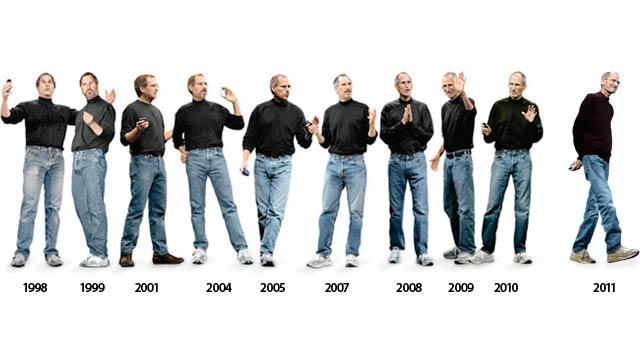 Un visbeidzot pats Steve Jobs... Autors: Planter Dažu Apple produktu evolūcija
