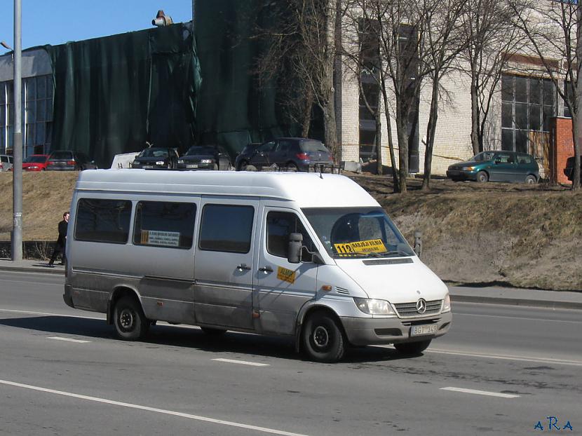 MercedesBenz Sprinter 313CDI Autors: bobija UAB „Tolimojo keleivinio transporto kompanija,Almir“,Klaipėdos autobusų parkas