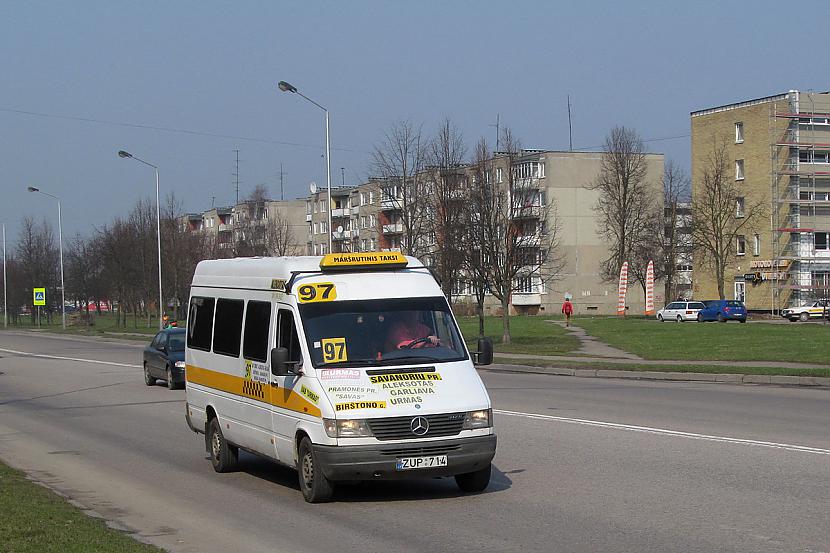 MercedesBenz Sprinter 310D Autors: bobija UAB „Tolimojo keleivinio transporto kompanija,Almir“,Klaipėdos autobusų parkas