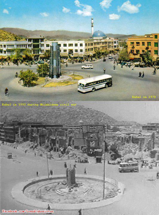 Pilsētas mirdzēja no... Autors: ghost07 Afganistāna pirms un pēc kara