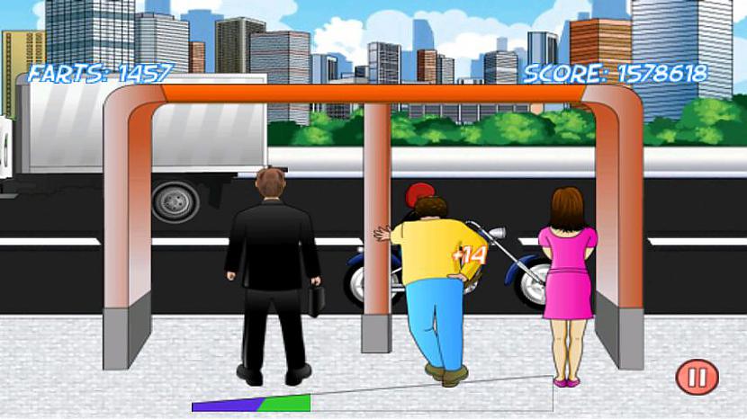 Fart Fart GameSpēles mērķis ir... Autors: Shikai Ļevākās spēles internetā /3/