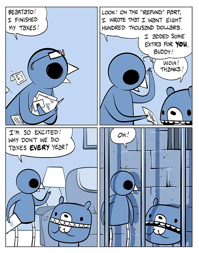  Autors: tifaanija Nedroid comics! Beartato & Reginald <3