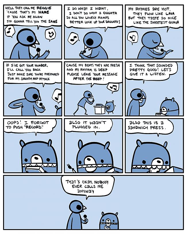  Autors: tifaanija Nedroid comics! Beartato & Reginald <3