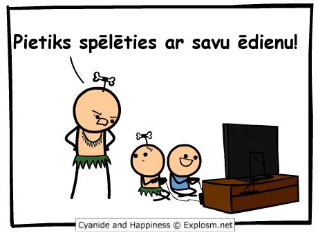  Autors: Bigmaneds Cyanide&Happiness Latviski 3.daļa