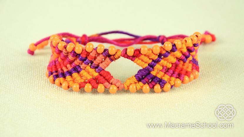  Autors: macrame Chevron stila aproce (DIY)