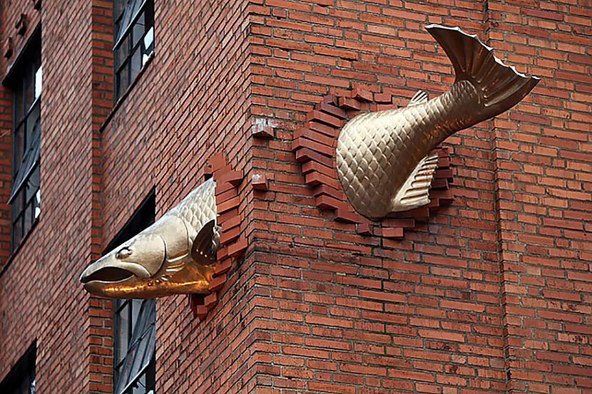 Lascarona skulptūra Portland... Autors: KlavsAnson Šīs ir dažas no visradošākajām skulptūrām.