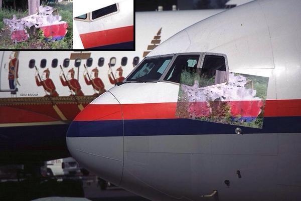 Attēlā lidmascaronīnas... Autors: Mūsdienu domātājs Tas tev jāredz - par Malaizijas lidmašīnu!