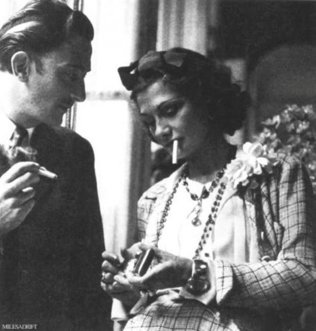 Salvadors Dali un Coco Chanel Autors: Fosilija Reti kadri.