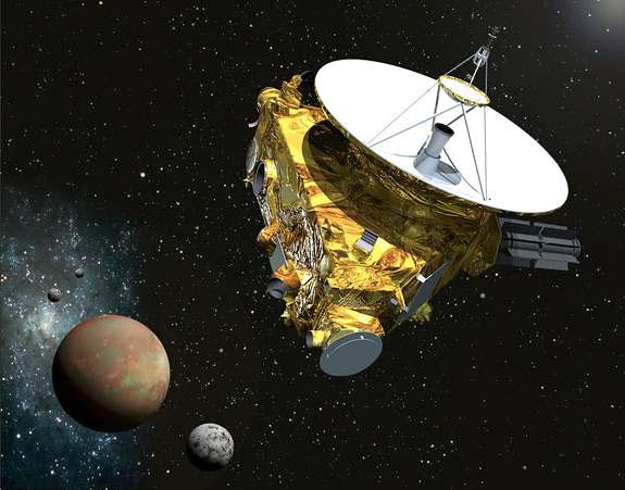 Vēstījums citplanētiešiem ar 'New Horizons',kosmisko aparātu.