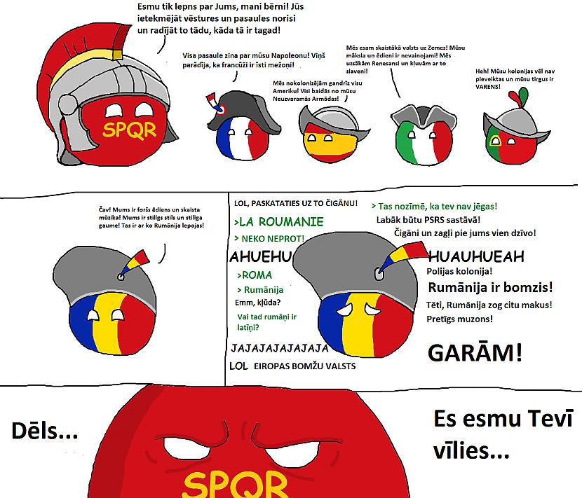 Uzskatu ka Rumāniju pārāk... Autors: MrLatviskais Valstu Bumba par citām valstīm! 5. daļa! (Latviskoti)