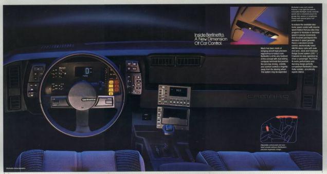 Camaro Berlinetta 1984 Autors: KinoVakars Automobiļu paneļi no pagātnes.