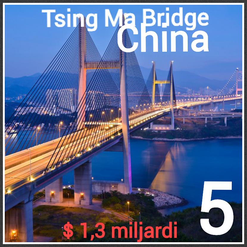 1997 gadā būvētais Honkongas... Autors: ghost07 Iespaidīgākie un dārgākie Pasaules tilti (top10)