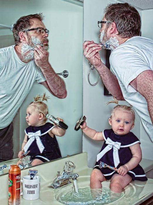  Autors: Hello Instrukcija tēviem kā nevajadzētu darīt pieskatot bērnu.(Ar smaidu par nopietno)