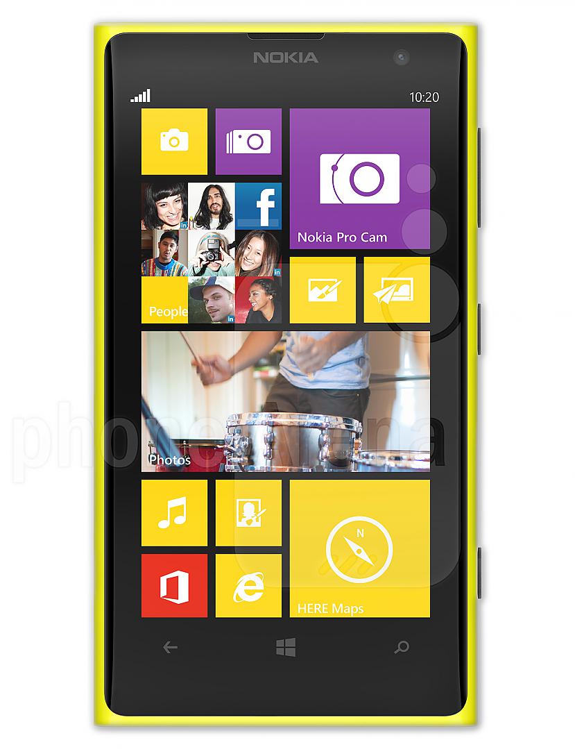  Autors: Fosilija Nokia Lumia 1020 – 41 megapikseļa fotokamera Windows Phone viedtālrunī