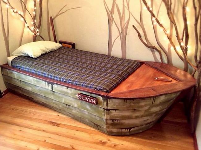  Autors: Hello Padomi no interneta,bērnu gultiņa  laivas formā paša rokām.