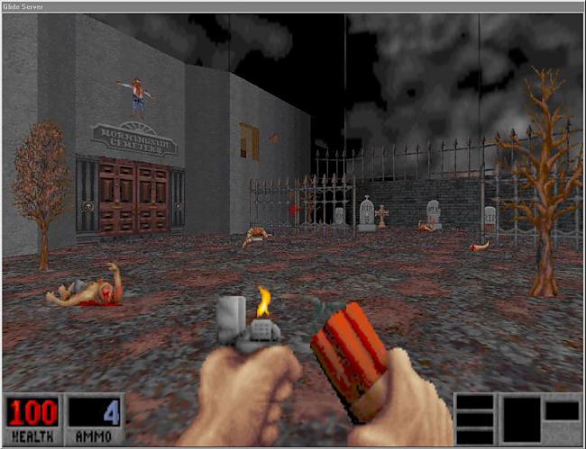 1997 BloodNosaukums BloodŽanrs... Autors: Werkis2 Šausmu videospēļu vēsture.1972-2015 (+180 spēles) Horror games.