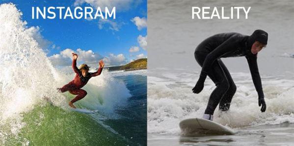  Autors: TestU mONSTRs Instagram vs realitāte