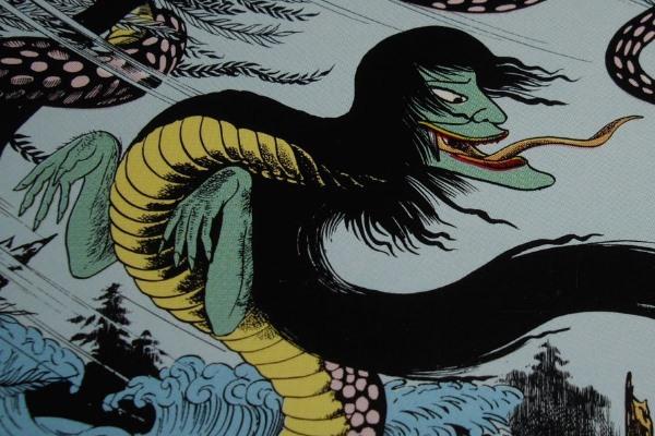 Leģenda par čūsku sievieti... Autors: Vampire Lord Baisas japāņu leģendas un dēmoni